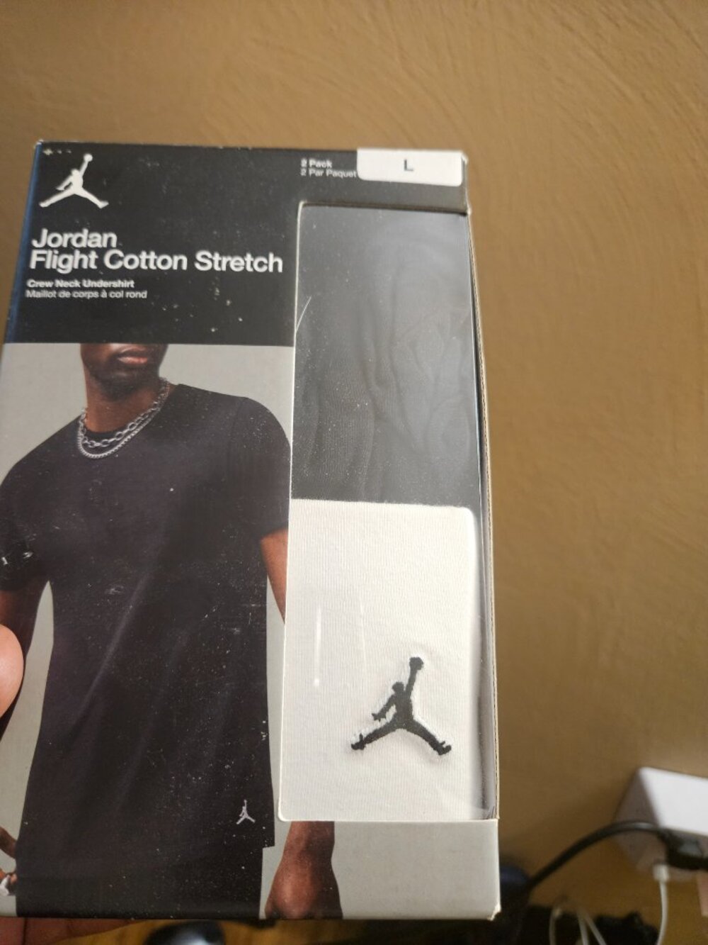 Jordan Flight Cotton Stretch Crew Neck Undershirt